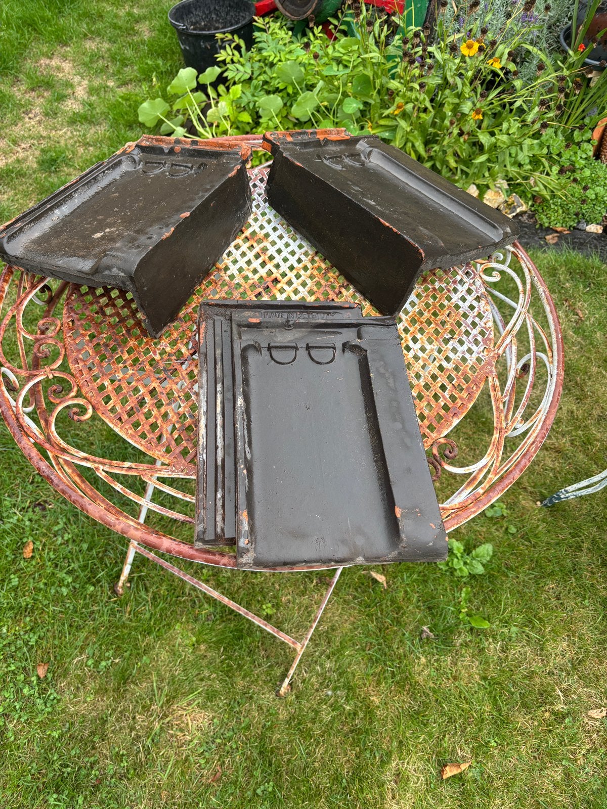 Oude dakpannen, Doe-het-zelf en Bouw, Ophalen, Gebruikt, Dakpannen