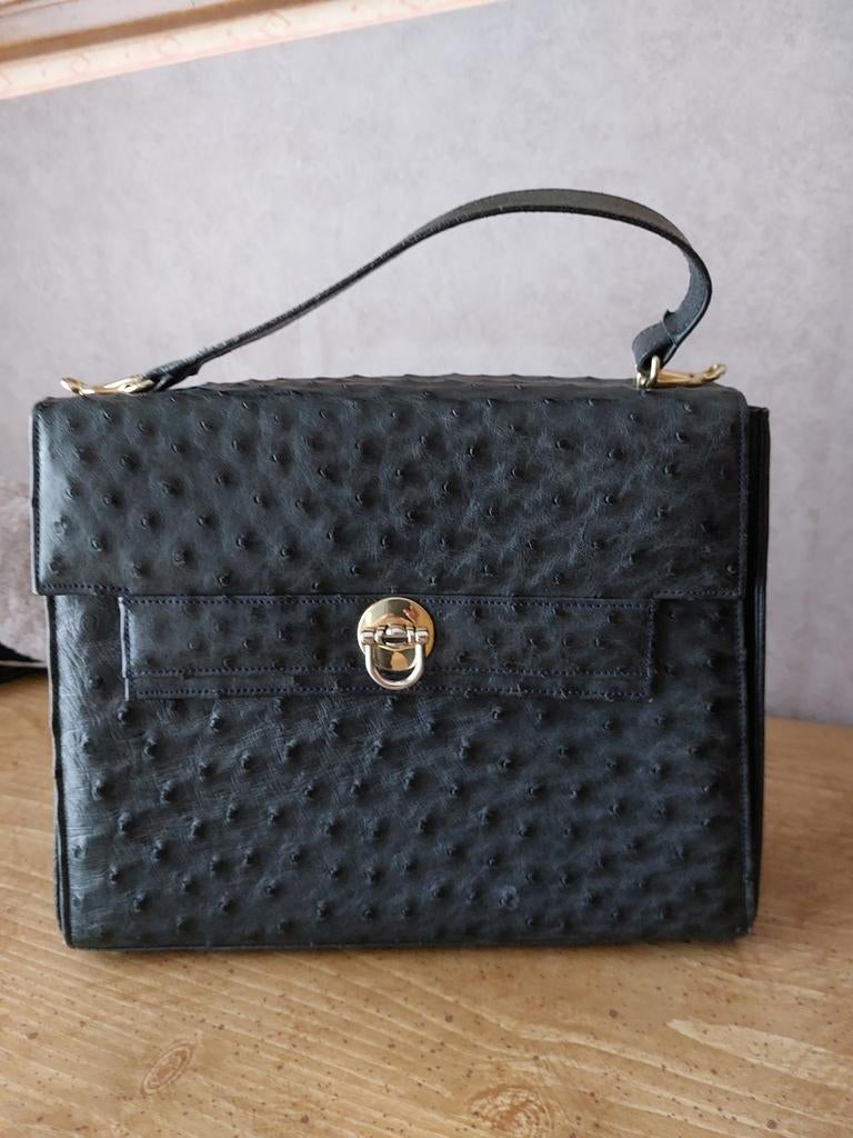 Sac en peau d’autruche, Enlèvement, Bleu