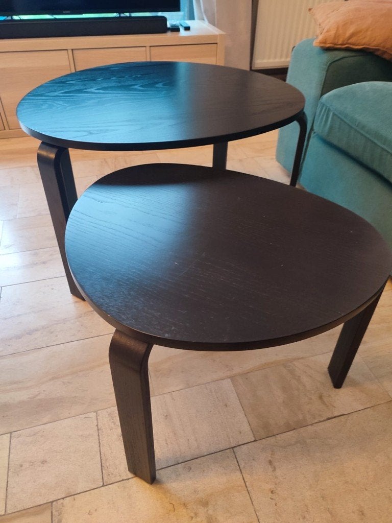 IKEA Svaltsa - table gigogne de salon, Enlèvement, Utilisé, Autres formes, Autres matériaux