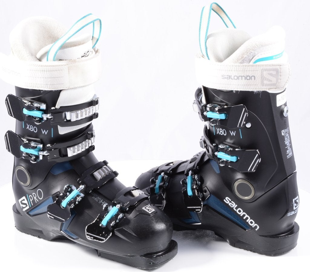 Chaussures de ski 38;38.5 EU pour femmes SALOMON S/PRO X80 W, Carving, Salomon, Utilisé, Chaussures