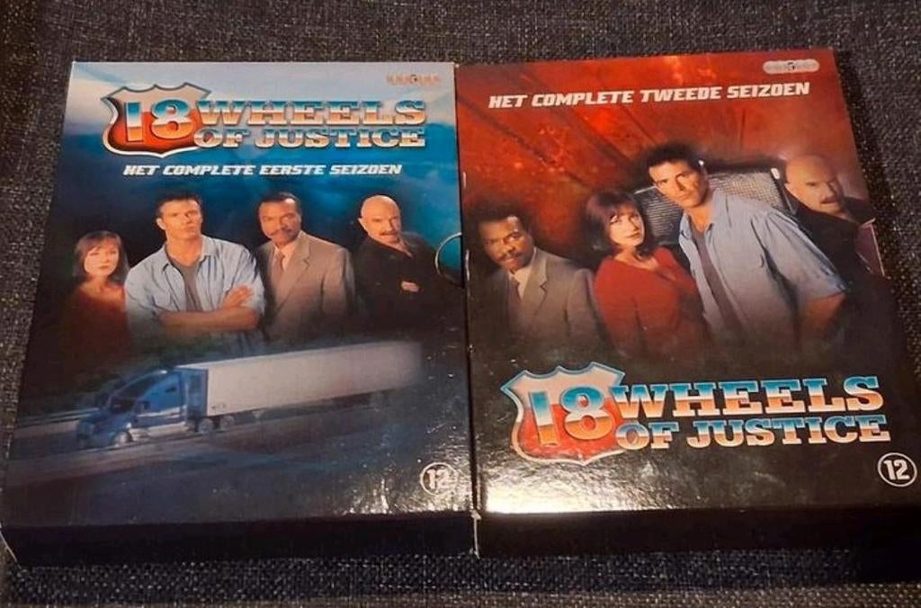 18 wheels of justice,  de volledige reeks op dvd, Cd's en Dvd's, Dvd's | Tv en Series, Vanaf 12 jaar, Ophalen of Verzenden, Zo goed als nieuw