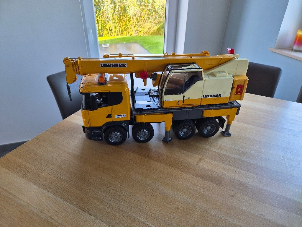 Camion Grue SCANIA Bruder 3570, Enlèvement, Comme neuf