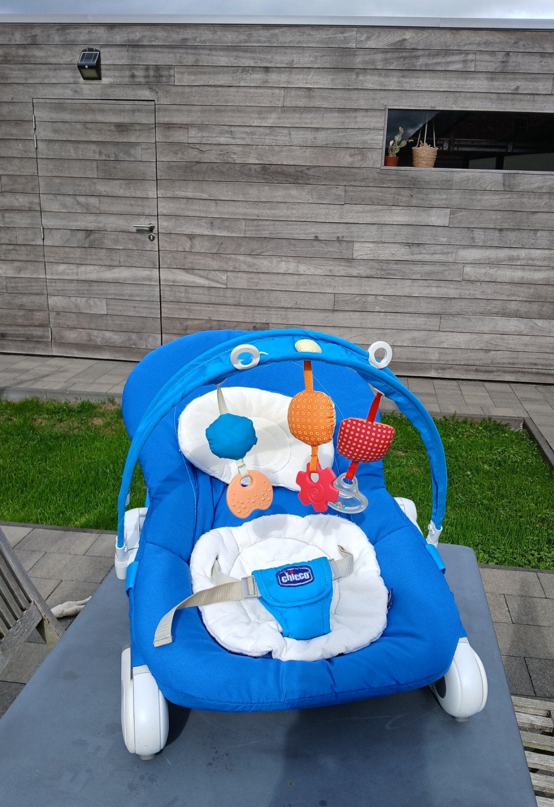 bouncer kinderstoel, Ophalen