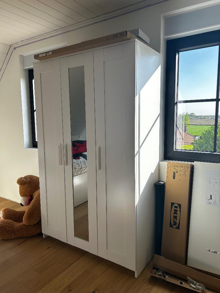 Kleerkast, Huis en Inrichting, Kasten | Kleerkasten, Ophalen, Met deur(en), 100 tot 150 cm, Overige materialen