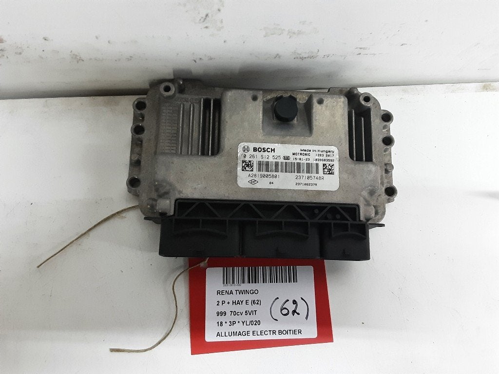 MODULE D ALLUMAGE Renault Twingo III (AH) (237105748R), Renault, Mevr. I. Hauben, Utilisé, Rue de l'Espoir 34 34
4030  GRIVEGNÉE, BE