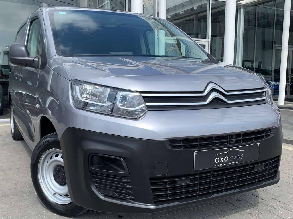 Peugeot Partner 1.5 HDi / 3 PLACES / Airco / Gps / CarPlay /, Voorwielaandrijving, 4 deurs, Euro 6, Multifunctioneel stuurwiel