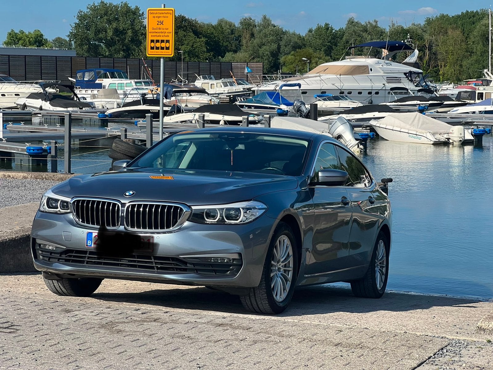 BMW 630i GT (2018) • Benzine • Comfort Seats, Auto's, BMW, Euro 6, Zwart, Particulier, 6 Reeks Gran Coupé
