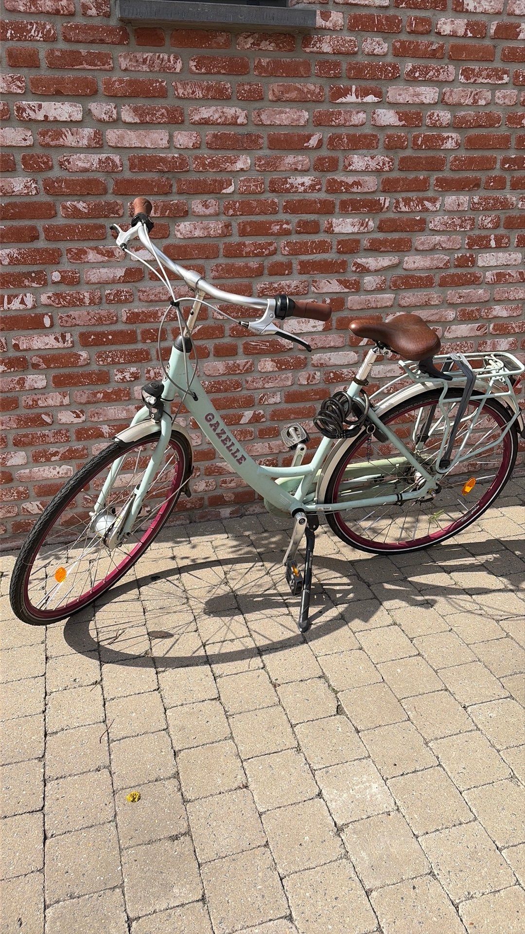 Gazelle damesfiets, Fietsen en Brommers, Ophalen, Gebruikt, 47 tot 50 cm, Versnellingen