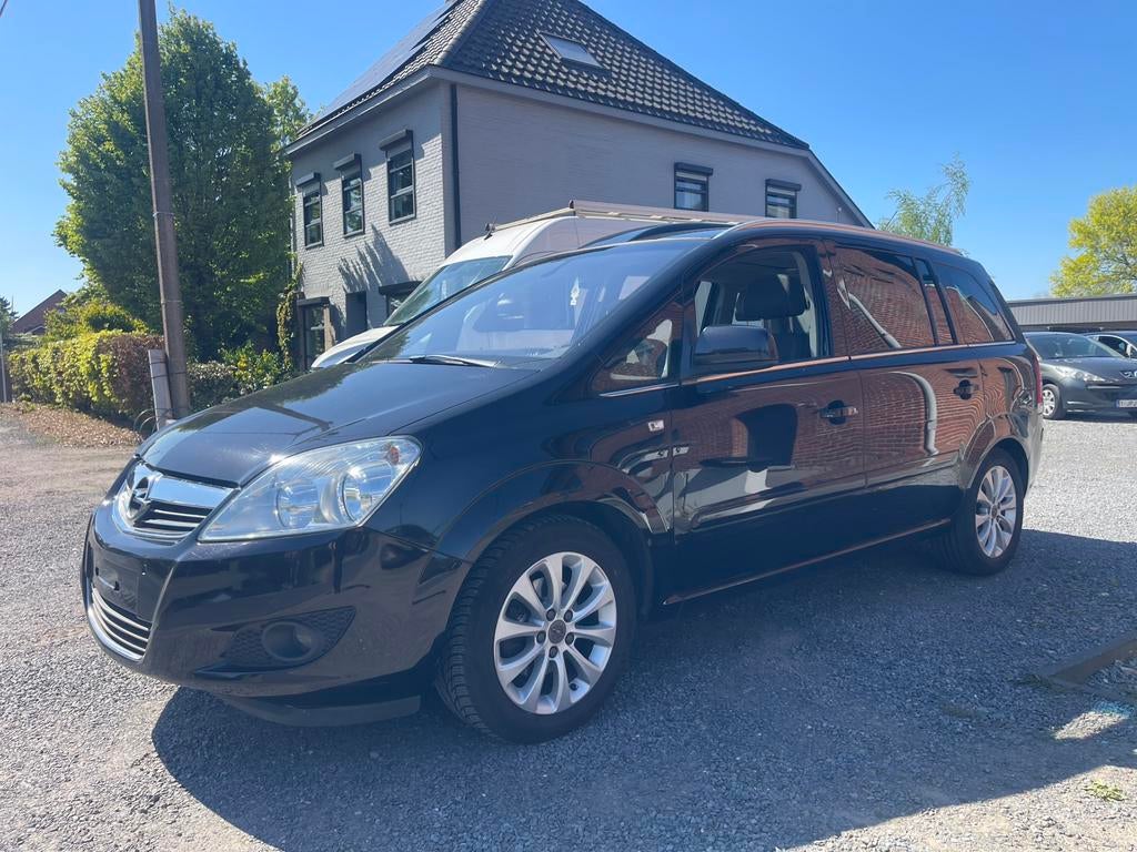 Opel Zafira 1.6iCosmo,7PLaats,Leder,Pano,Sensoren,Cruise,Gps, Auto's, Euro 5, Monovolume, 4 cilinders, Leder
