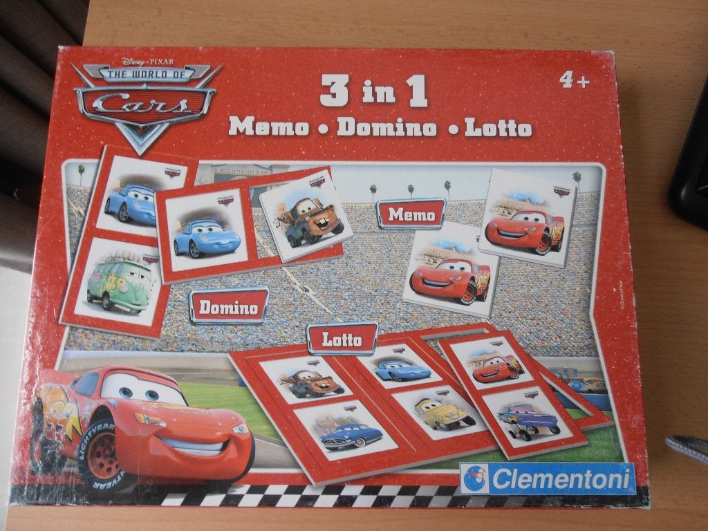 Memo, Domino en Lotto van CARS, Kinderen en Baby's, Speelgoed | Educatief en Creatief, Ophalen of Verzenden, Zo goed als nieuw
