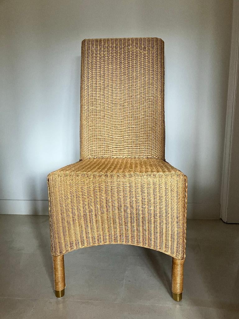 2 castle loom stoelen, Huis en Inrichting, Stoelen, Ophalen, Gebruikt