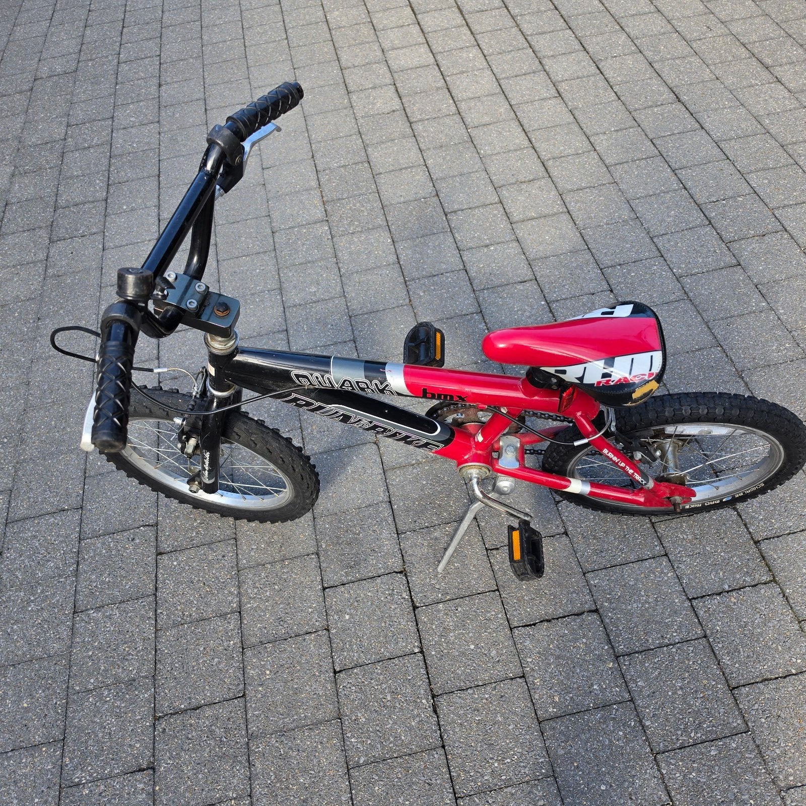 kinder fietsje, Ophalen, Gebruikt, Velgrem, Bmx Quark