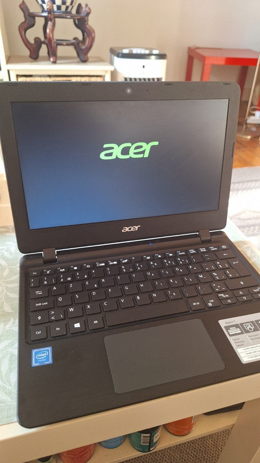 Acer Aspire 1, Computers en Software, Windows Laptops, Ophalen, Gebruikt, 11 inch, Azerty
