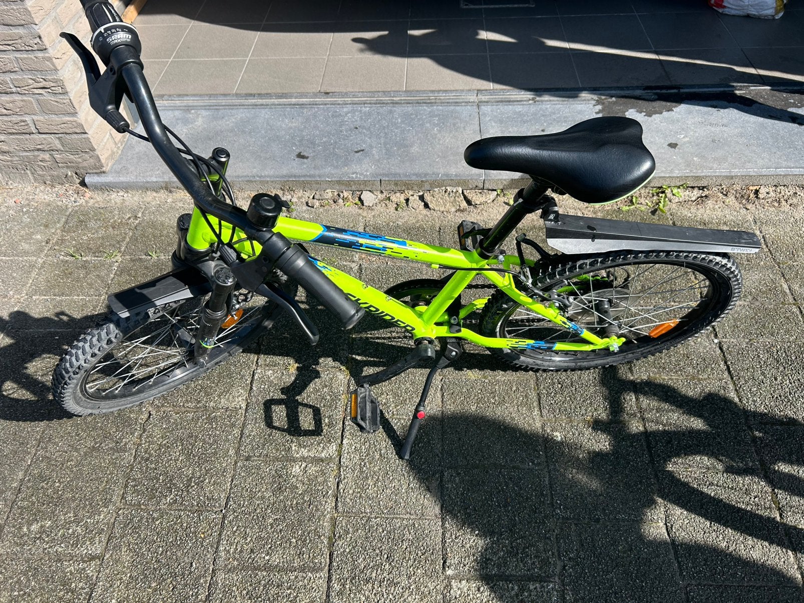 Jongensfiets 6-9jr 20inch Rockrider, Fietsen en Brommers, Ophalen, Velgrem, Aluminium, 16 tot 20 inch