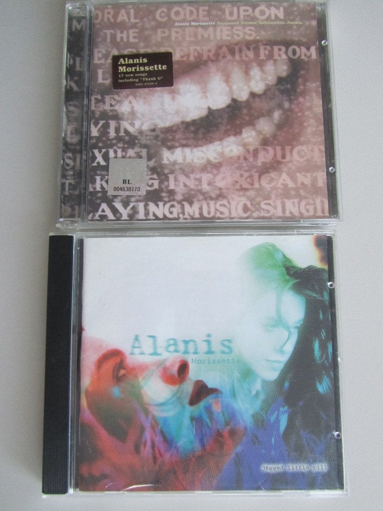 2CDS ALANIS MORISSETTE (Jagged little pill/Suppose former..), Ophalen of Verzenden, Gebruikt, Pop, Album
