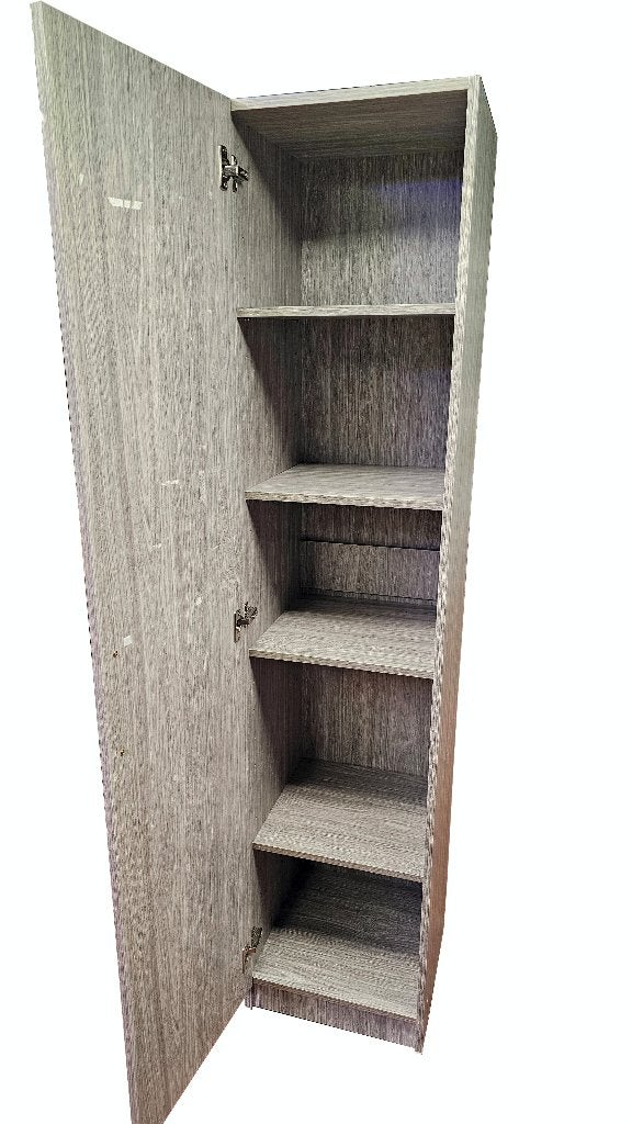 Bureaukast new grey oak 180x40x40 cm, Ophalen, Minder dan 50 cm, Gebruikt, Eikenhout