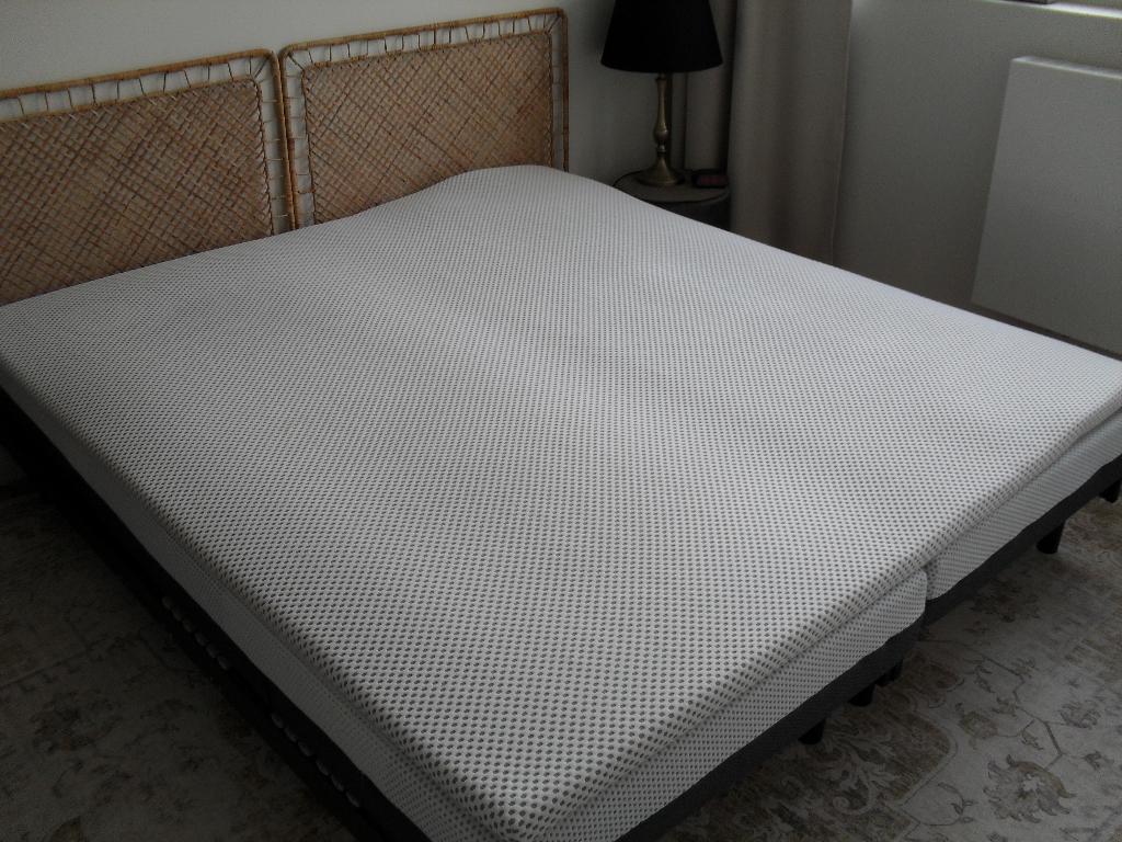 Topper/dekmatras, Huis en Inrichting, Slaapkamer | Matrassen en Bedbodems, Ophalen, Gebruikt, Tweepersoons, Matras