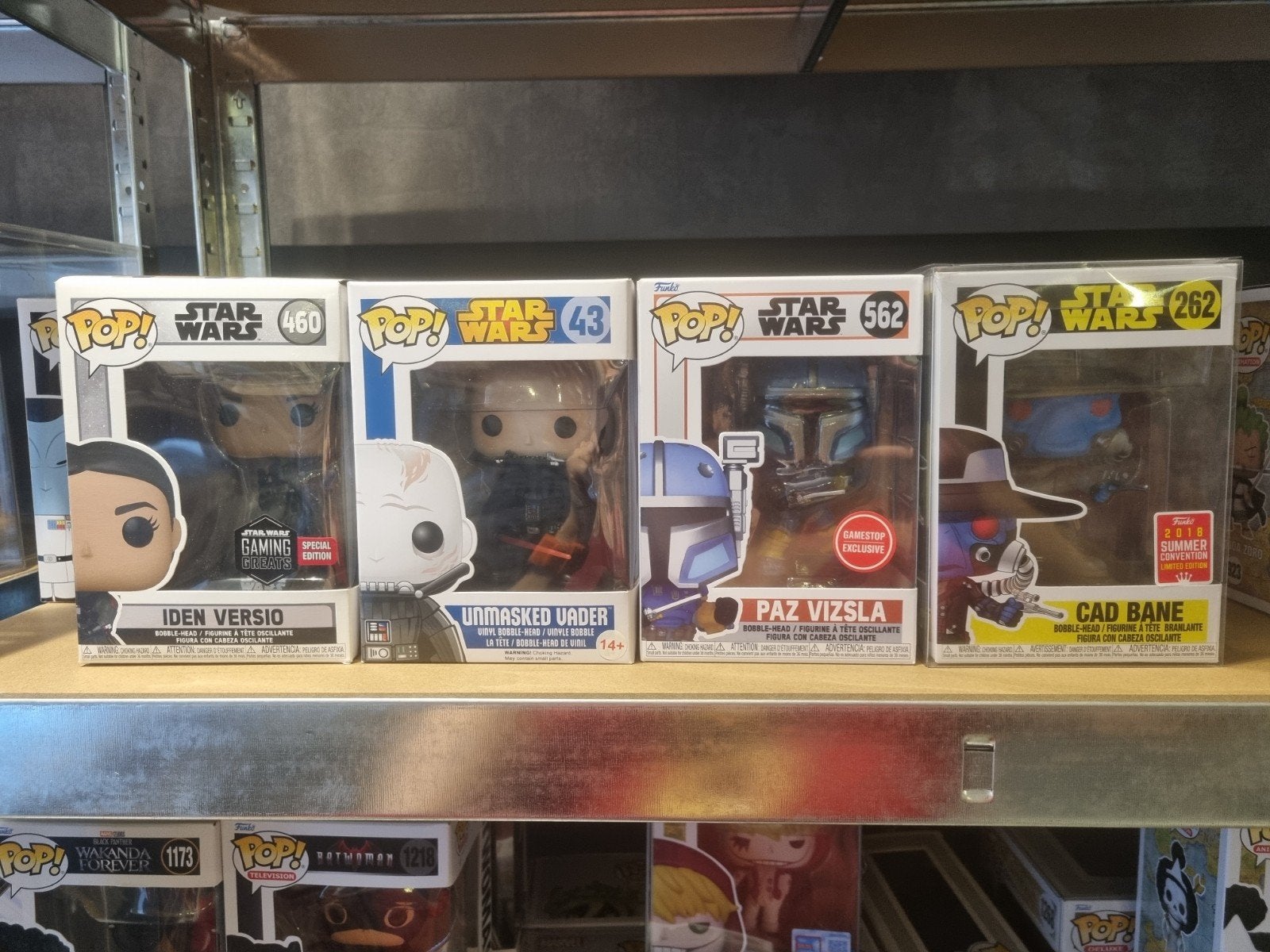 funko pop star wars, Enlèvement