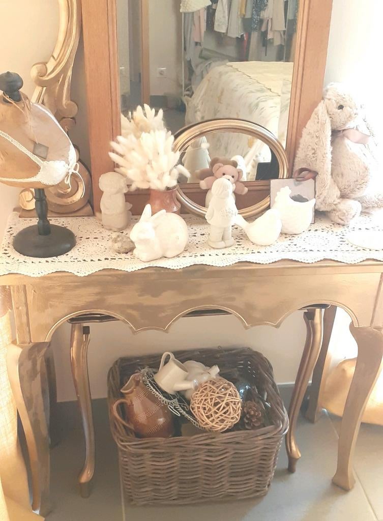 Console patinee, Ophalen
