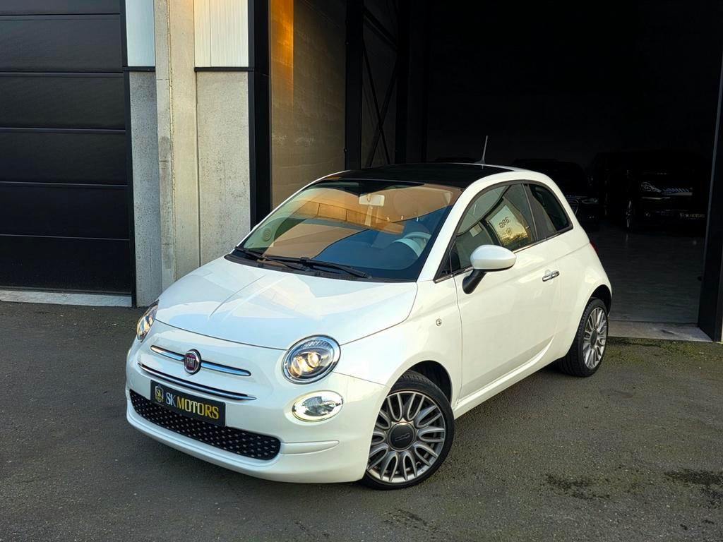 500 Facelift 0.9T 80PK Pano Leder GPS Cruise Full + Garantie, Auto's, Fiat, Voorwielaandrijving, Euro 6, 875 cc, Wit
