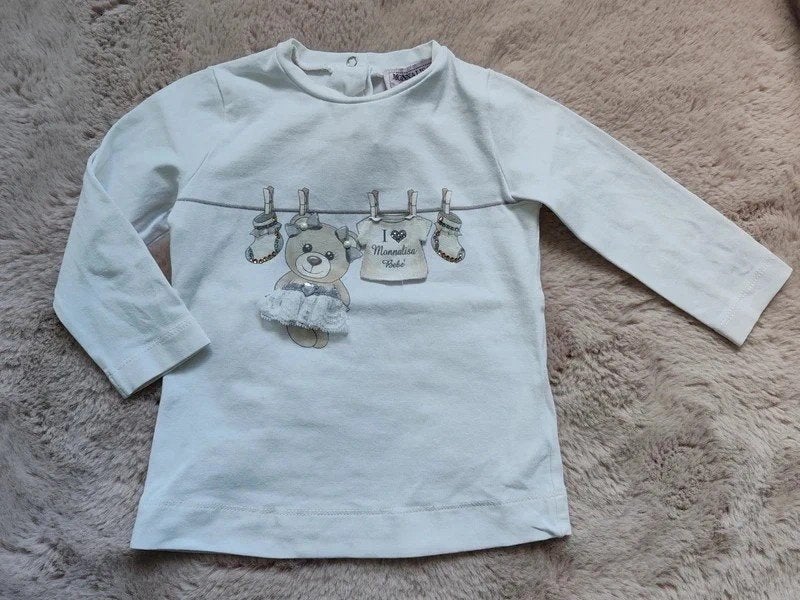 Monnalisa blouse, Enlèvement ou Envoi, Comme neuf, Monnalisa, Chemisette ou Manches longues