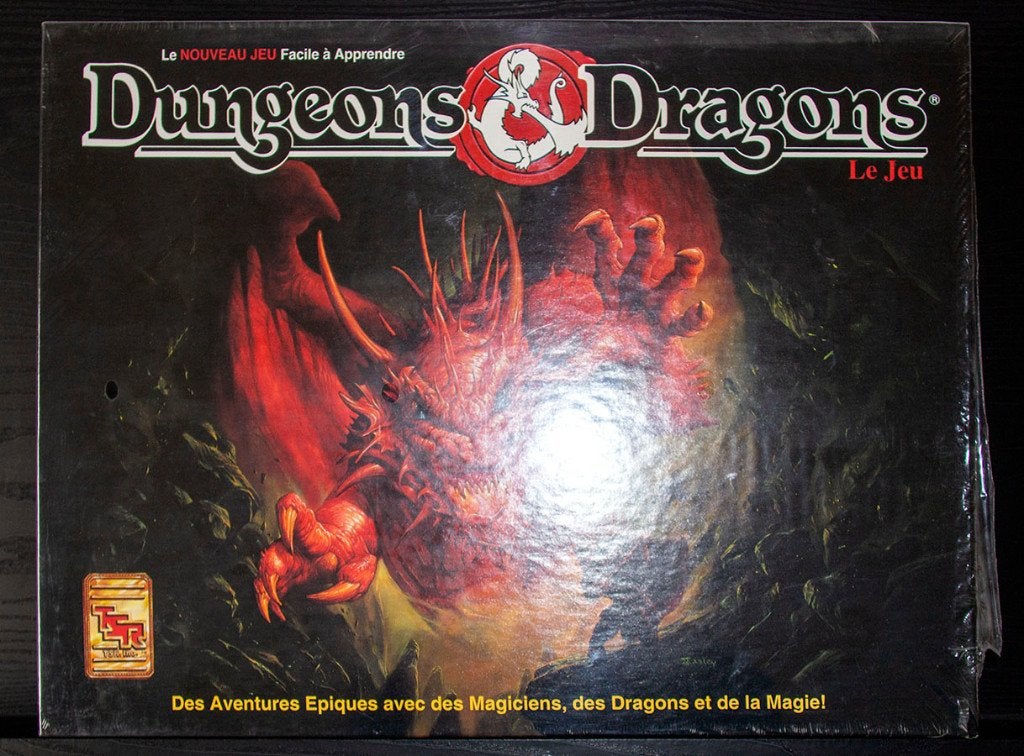 TSR Donjons et Dragons 1991 French Edition (sealed Box), Enlèvement ou Envoi, Comme neuf, Autres types, Livre ou Catalogue