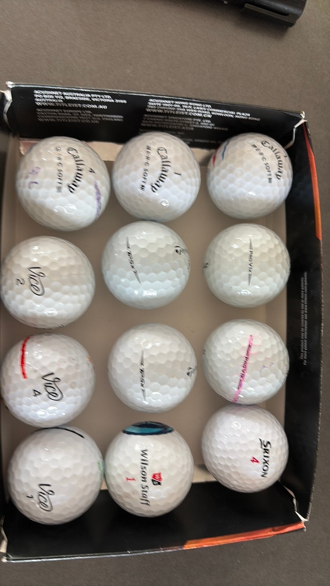 Balles de golf grade AAAAA, Sport en Fitness, Golf, Ophalen of Verzenden, Zo goed als nieuw, Bal(len), Callaway