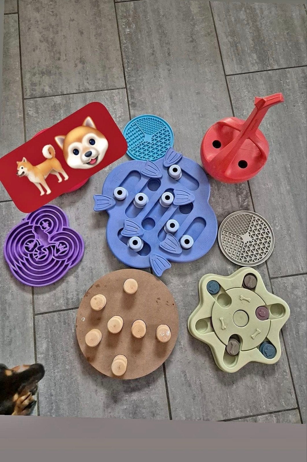 4 intelligentiespellen en 3 lickmatjes, Dieren en Toebehoren, Ophalen