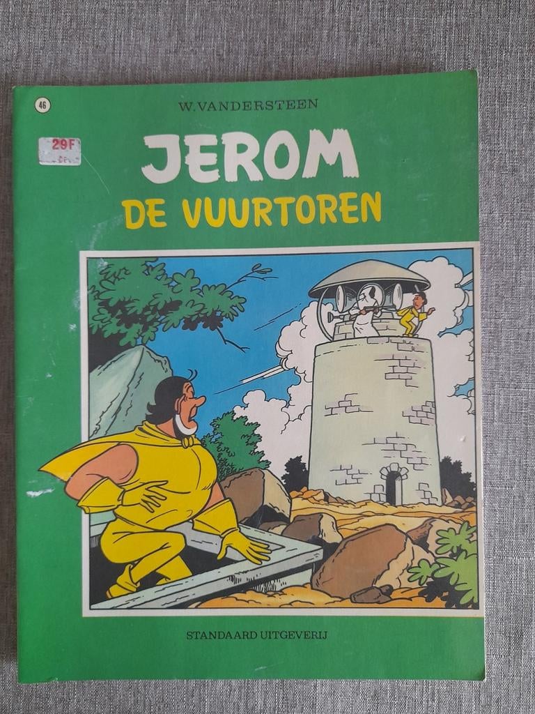 Jerom - De vuurtoren, Boeken, Eén stripboek, Ophalen, Gelezen, Willy Vandersteen