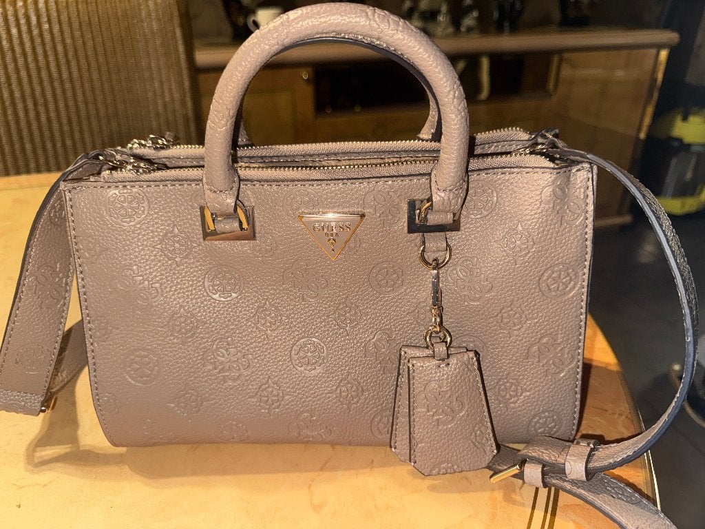 Guess Handtas/Schoudertas Beige, Enlèvement, Neuf, Beige, Sac à main