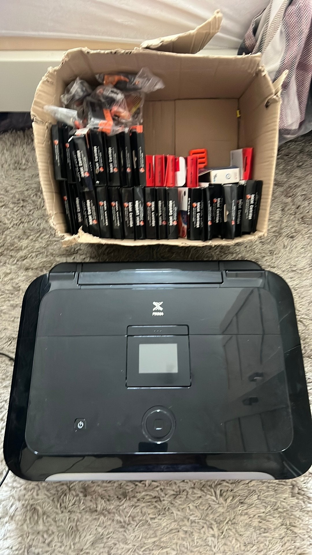 Canon PIXMA MG6250 fotoprinter + Enorme doos XL, Informatique & Logiciels, Imprimantes, Enlèvement, Comme neuf, Scannez, Imprimante