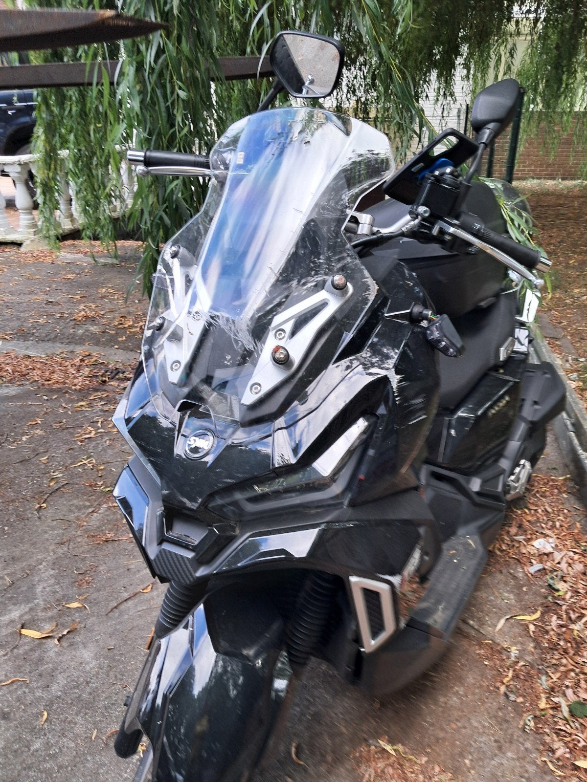 Scooter SYM 125 cc. Accidenté., Motos, Accessoires | Autre, Enlèvement