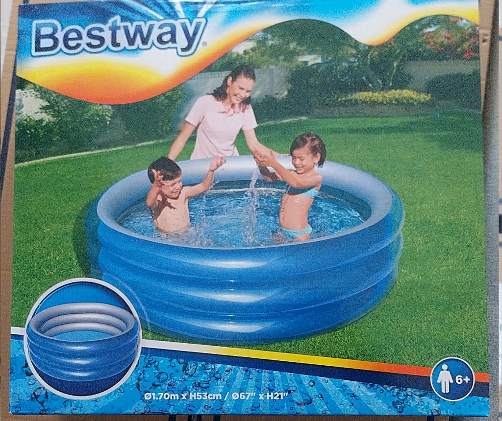 NEUVE - Piscine Bestway 170cm x 53cm, Neuf, Piscine gonflable, Rond, Enlèvement