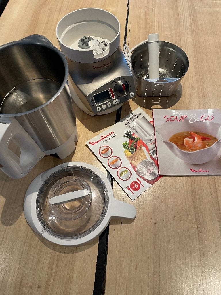 Soup & co, Elektronische apparatuur, Keukenmixers, Ophalen, 1 tot 2 liter, 3 snelheden of meer, Zo goed als nieuw