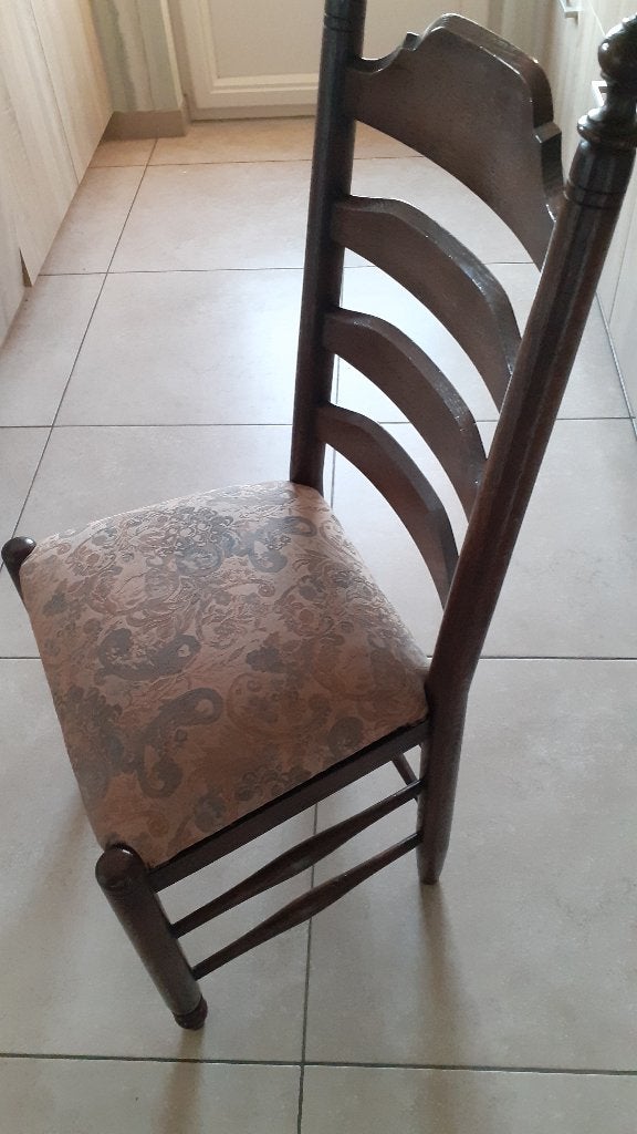 eetkamerstoelen (prijs is voor 6 stoelen), Huis en Inrichting, Stoelen, Ophalen, Bruin, Vijf, Zes of meer stoelen, Hout