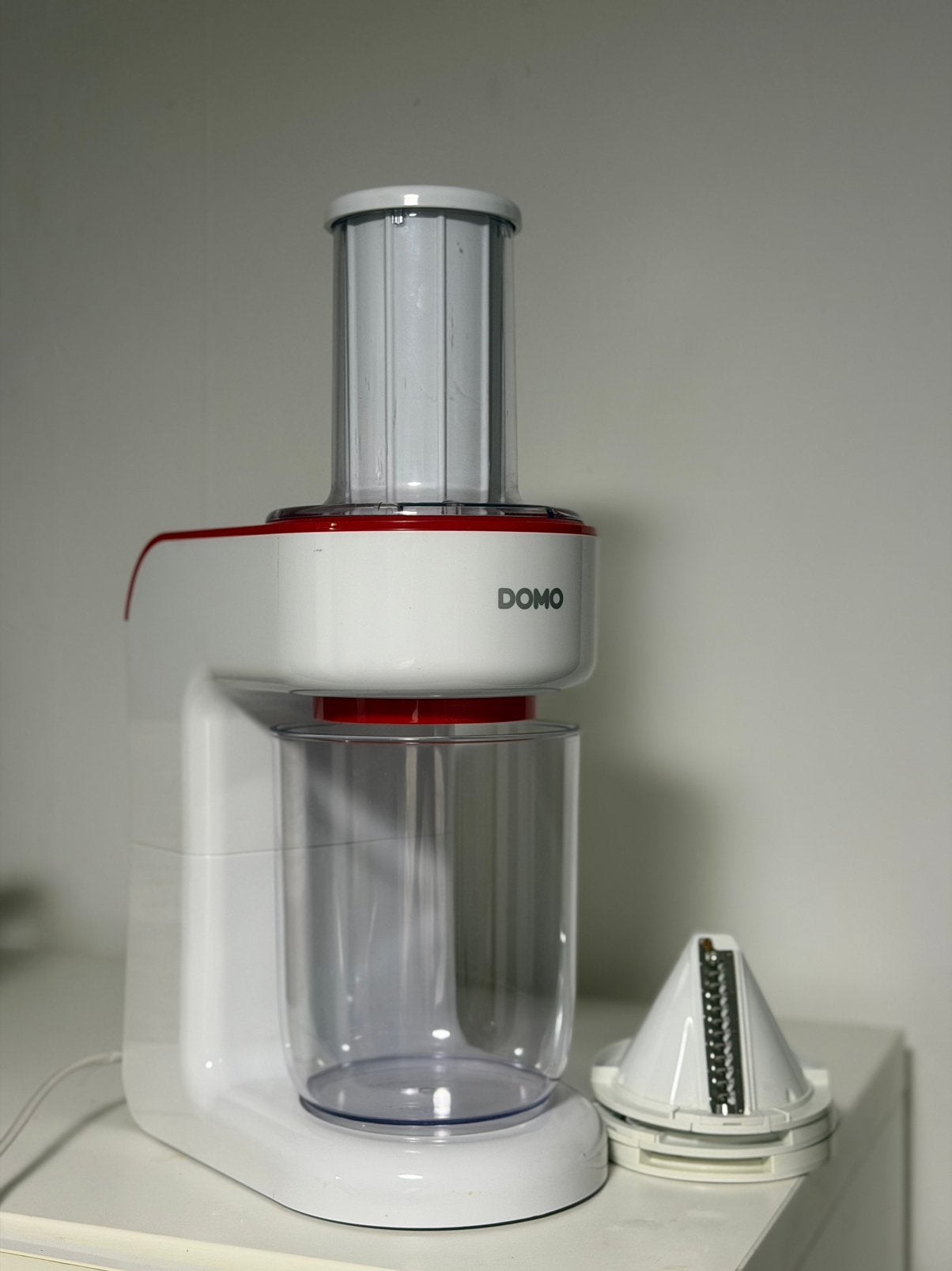 domo elektrischz spiraalsnijder, Elektronische apparatuur, Ophalen of Verzenden, Zo goed als nieuw