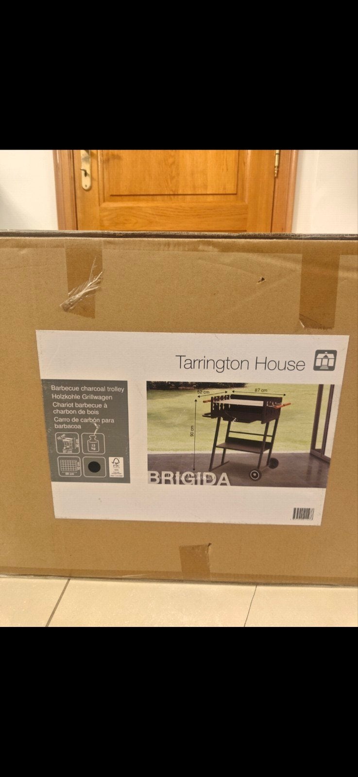 nieuwe barbeque, Tuin en Terras, Houtskoolbarbecues, Ophalen, Nieuw
