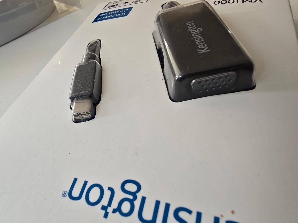 Adapter MiniDisplayPort naar VGA, Computers en Software, Ophalen, Kensington, DisplayPort, Nieuw