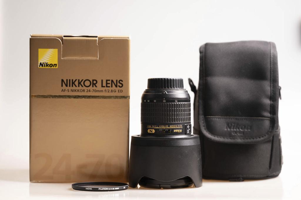 Nikon AF-S 24-70 mm f/2.8G ED, Ophalen of Verzenden, Zo goed als nieuw, Groothoeklens, Zoom
