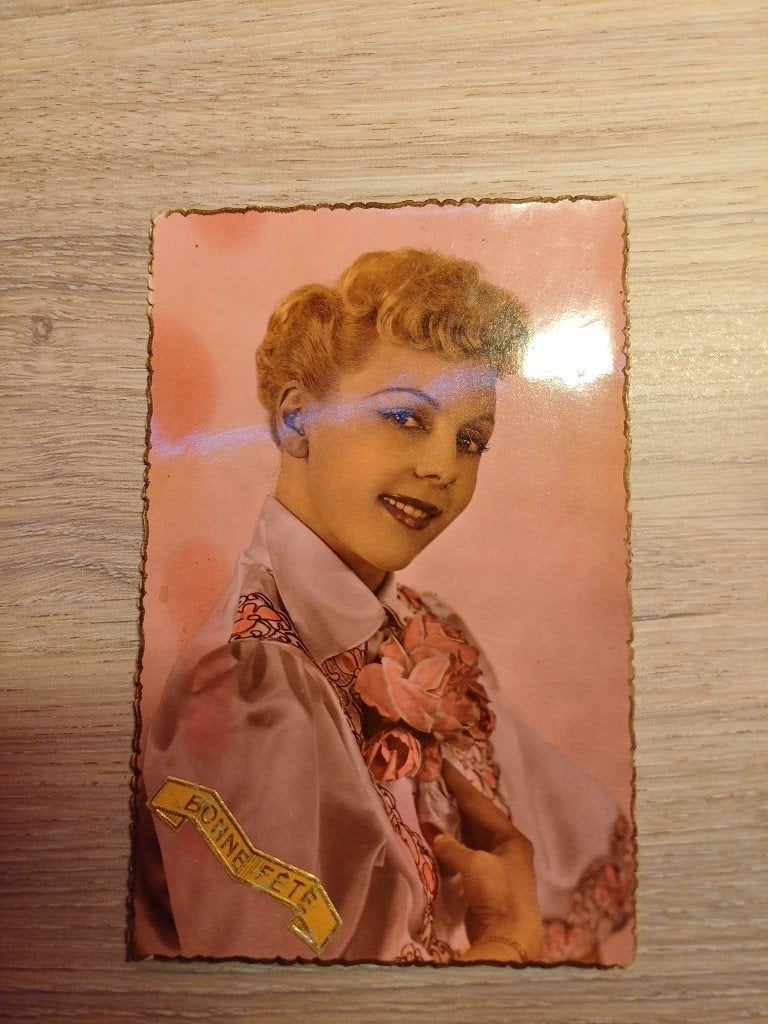 Carte postale ancienne vintage 1930/1940, Collections, Cartes postales | Belgique, Affranchie, Bruxelles (Capitale), 1940 à 1960