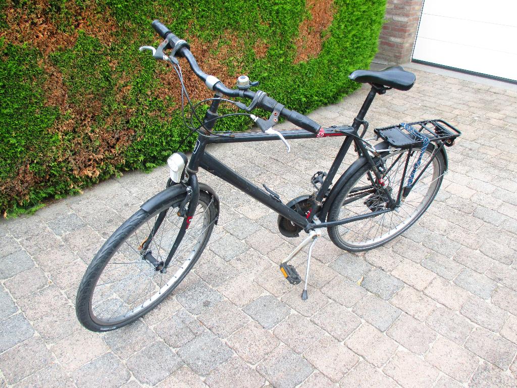 Herenfiets, Fietsen en Brommers, Ophalen, Gebruikt, Velgrem, Versnellingen