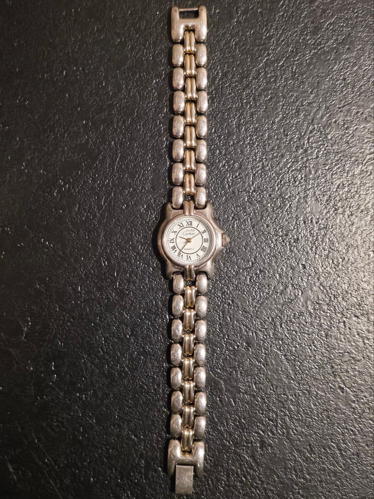 vintage Cartier damens horloge, Enlèvement ou Envoi, Utilisé, Montre-bracelet, Autres marques
