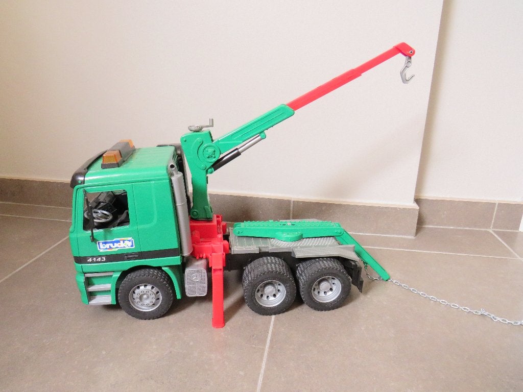 bruder takelwagen als nieuw, Kinderen en Baby's, Ophalen, Zo goed als nieuw