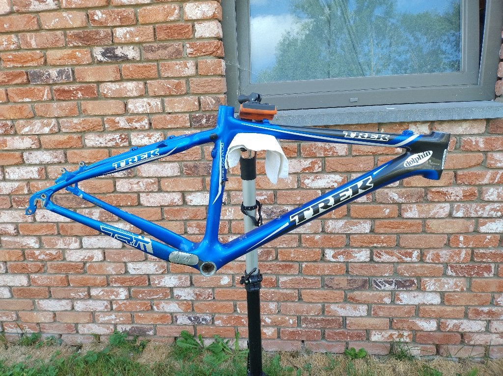 Trek dolphin carbon frame Medium, Vélos & Vélomoteurs, Vélos Pièces, Enlèvement ou Envoi, Cadre, Utilisé, Mountainbike