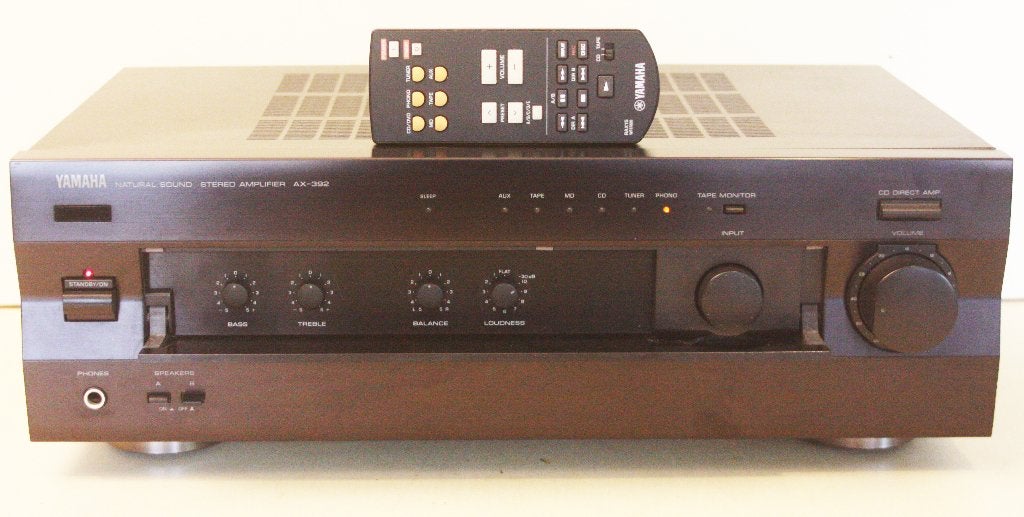 Yamaha AX-392 Versterker Met Afstandsbd / 240 Watt / 1998, Enlèvement ou Envoi, Yamaha, Comme neuf, Stéréo
