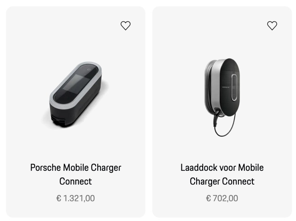 Porsche Mobile Charger Connect, Enlèvement, Neuf, Borne de recharge et Câble de charge