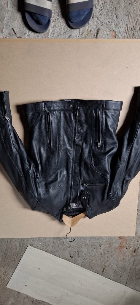 Motorjas leer, maat 44, Motoren, Ophalen, Tweedehands, Dames, Jas | leer