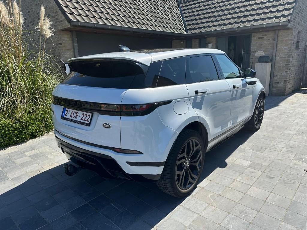 2de hands wagen Range Rover Evoque, Auto's, Zwart, 2192 kg, Wit, Leder