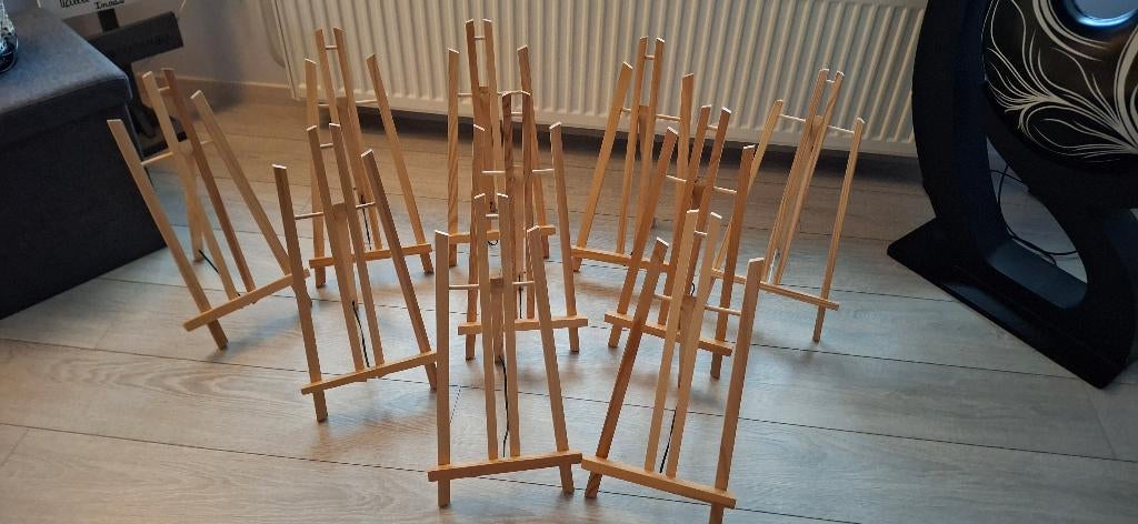 Lot de chevalets en bois, Enlèvement, Comme neuf, Chevalet
