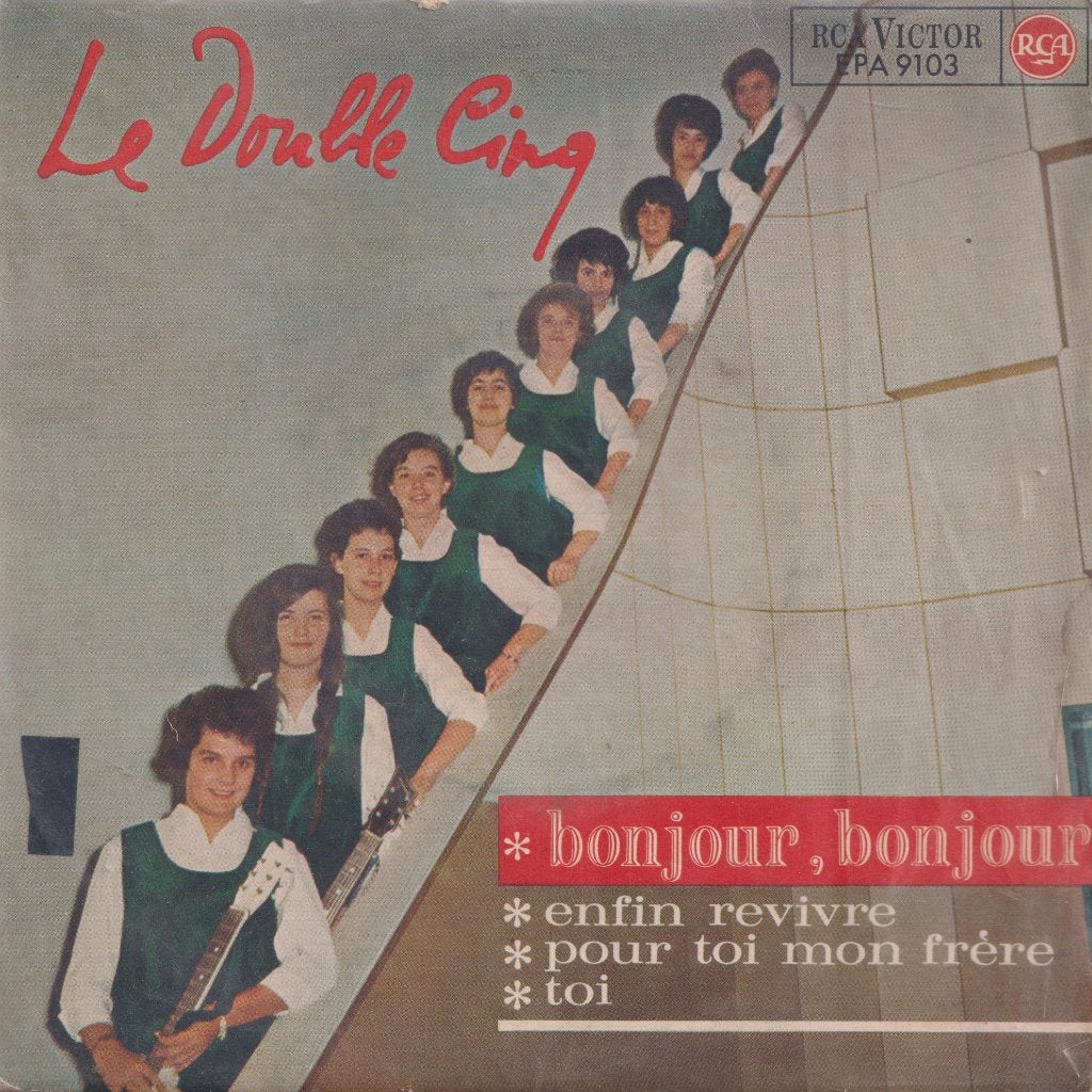 Le Double Cinq – Enfin revivre / Toi + 2 – Single - EP, Gebruikt, 7 inch, Ophalen of Verzenden, EP